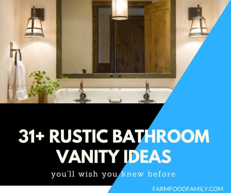 Rustic Farmhouse Bathroom Vanity Ideas