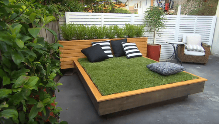 DIY Outdoor Furniture Projects: Bed Of Grass Outdoor Billet