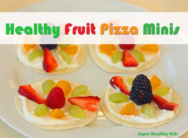 Healthy Fruit Pizza Minis