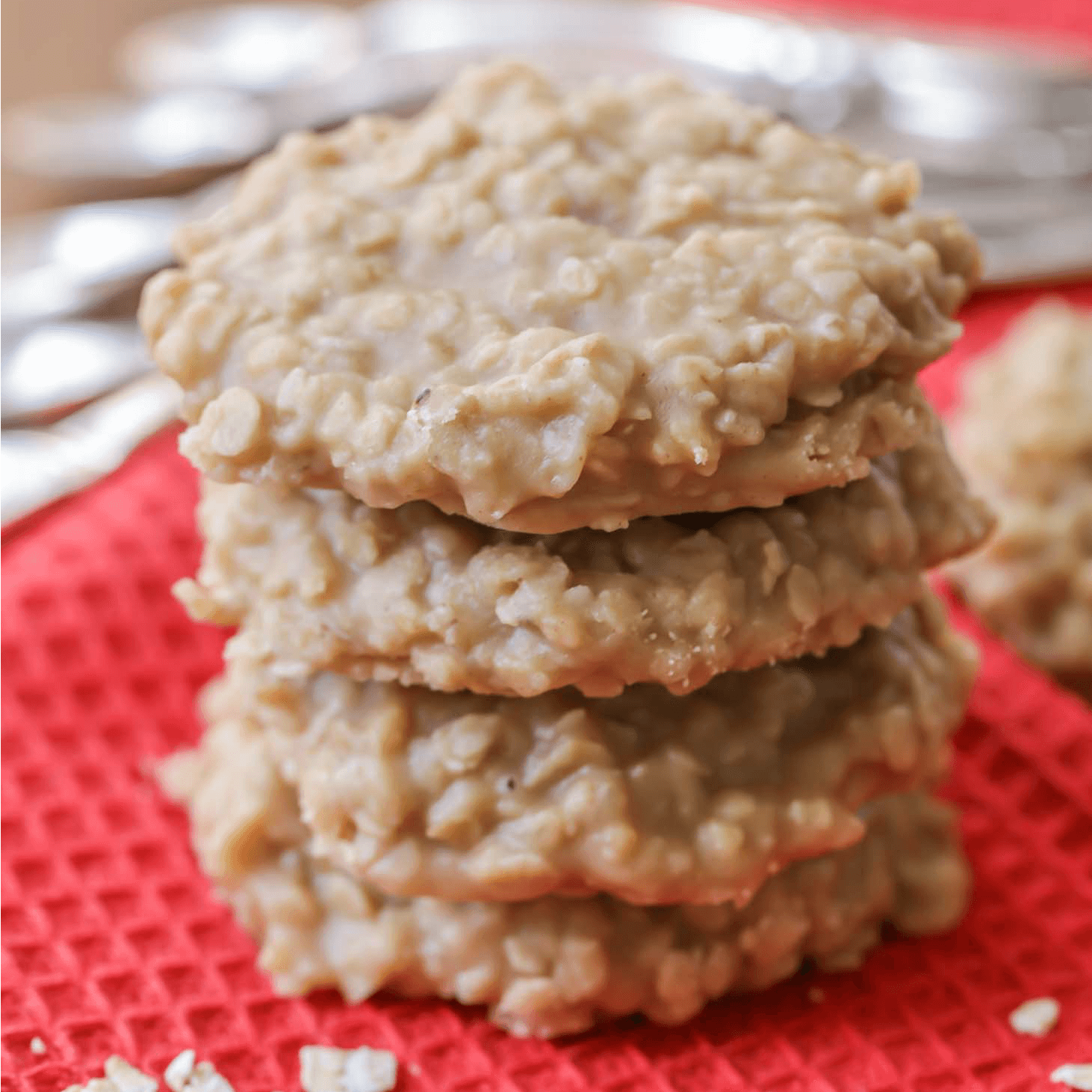 Peanut Butter No Bake Cookies Combined To Cookie Classics