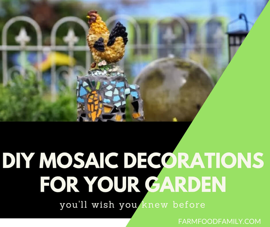 31+ Brillant DIY Mosaic Decorations for your garden