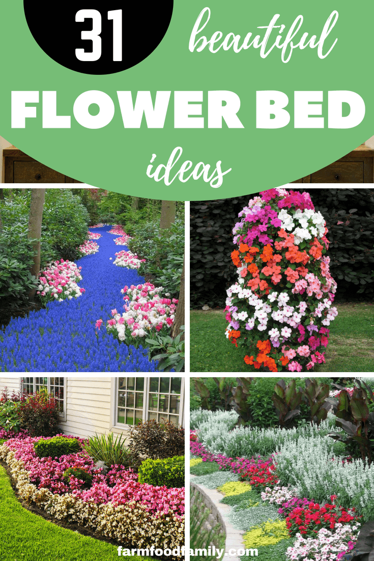 Here are 31 beautiful flower bed designs that we've gathered from internet. You can choose one of these on this list and apply for your garden.