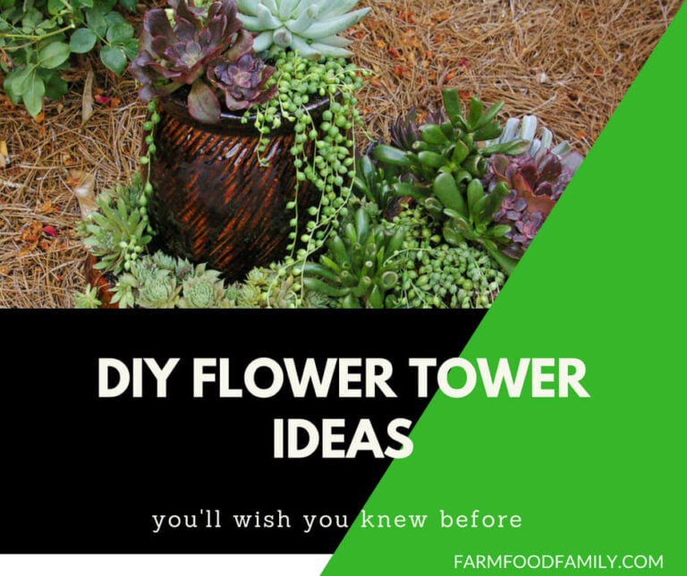 31+ DIY Flower Tower Ideas For Your Yard