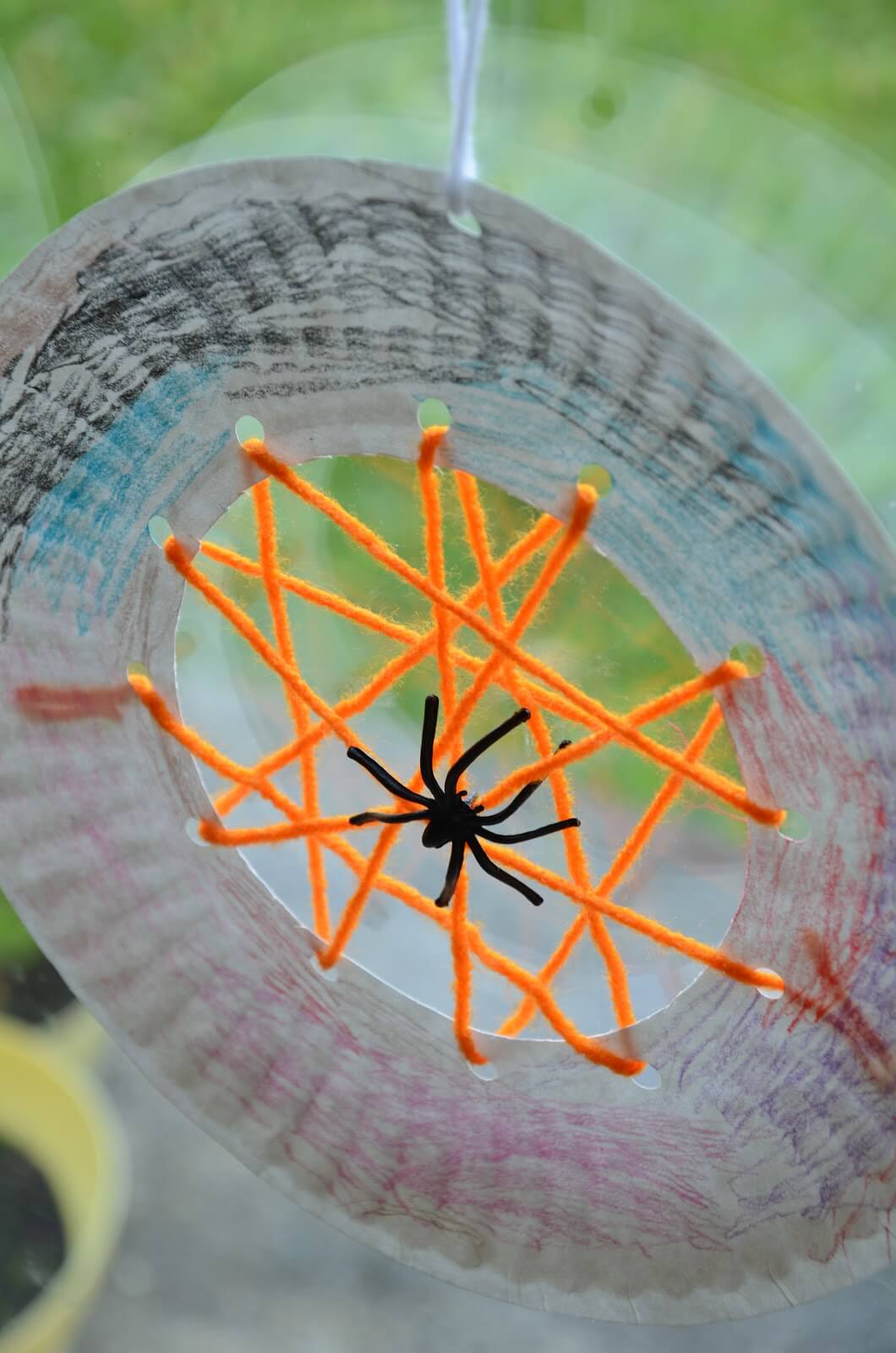 Paper Plate Spider Web Activity | Fun & Creative DIY Halloween Crafts for Kids