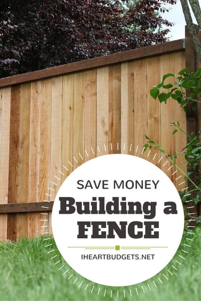 DIY Fence Ideas: Solid Vertical Wooden Plank Fence