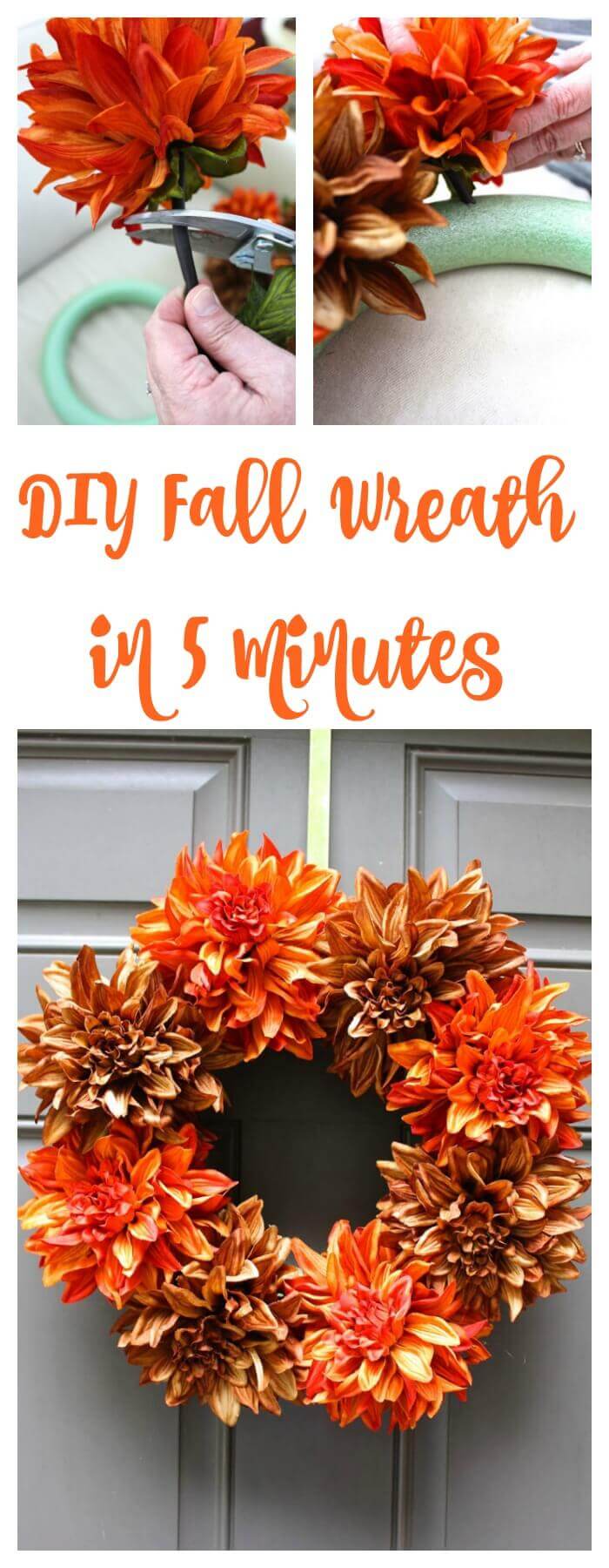 Simple and Pretty Frilly Fall Flowers