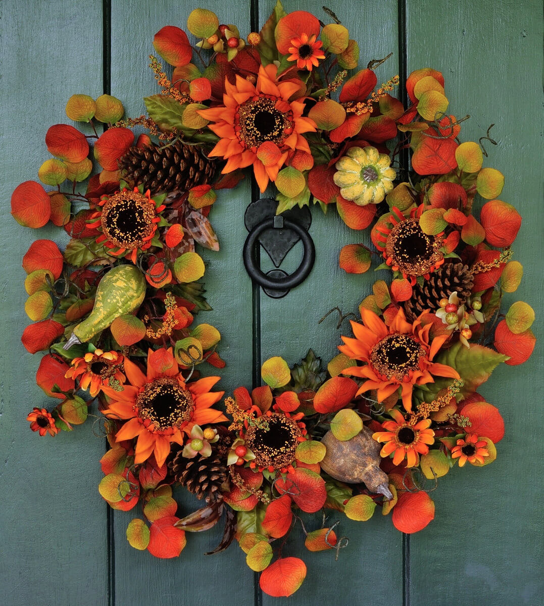 A Multicolored Perspective of Fall | Fall Porch Decoration Ideas | Porch decor on a budget