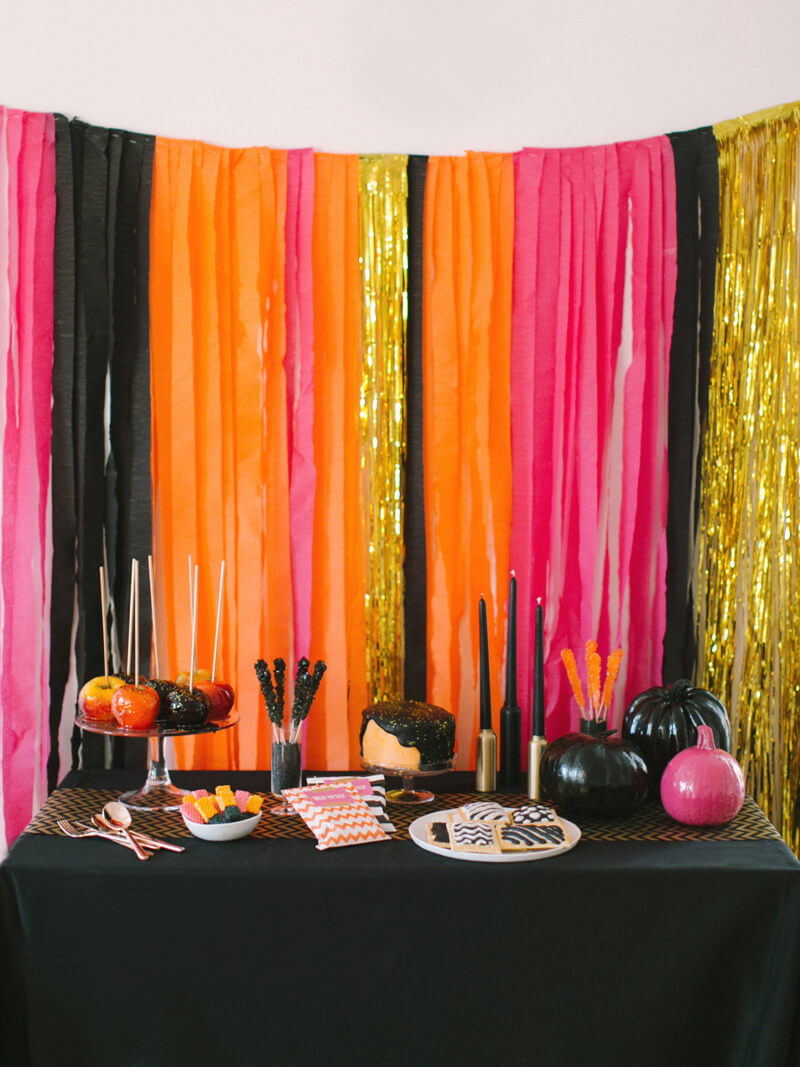 Glamorous Looks with Brilliant Colors | Awesome DIY Halloween Party Decor | BHG Halloween