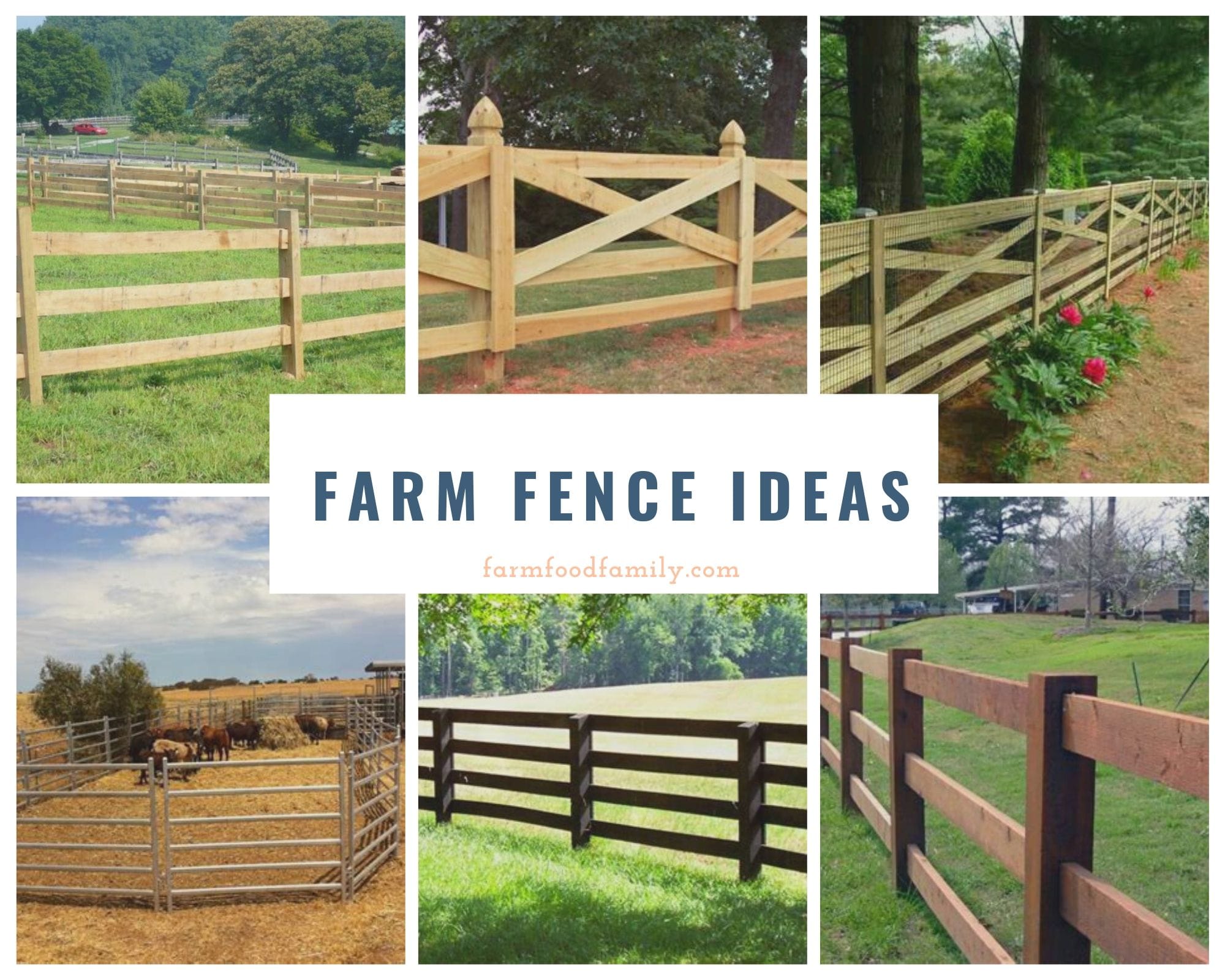 Farm fence ideas
