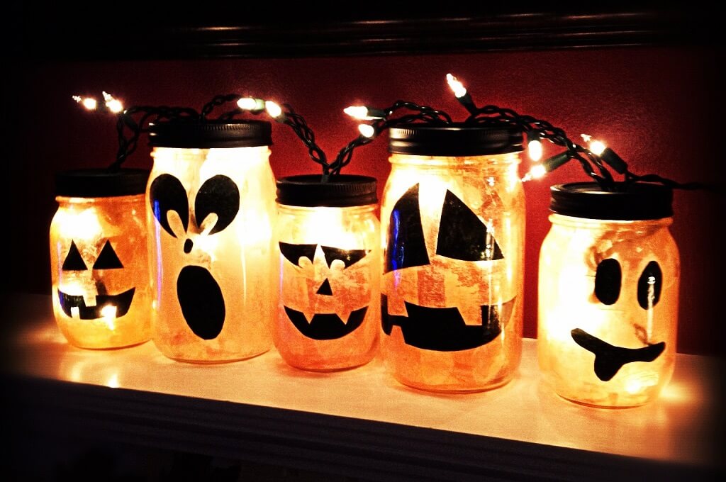 Spooky Lanterns Made Easy | DIY Indoor Halloween Decorating Ideas