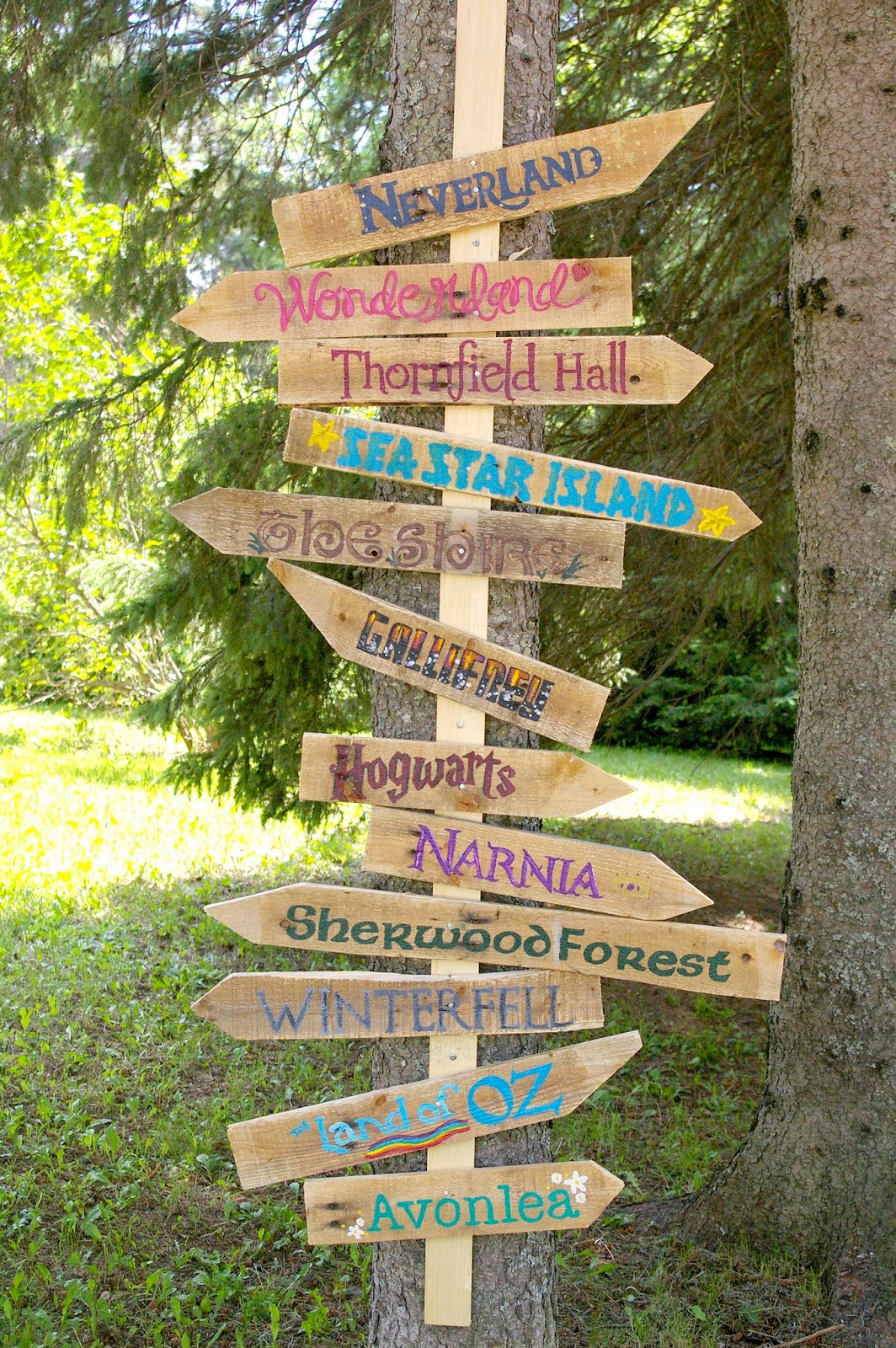 Which way shall we go? | Funny DIY Garden Sign Ideas