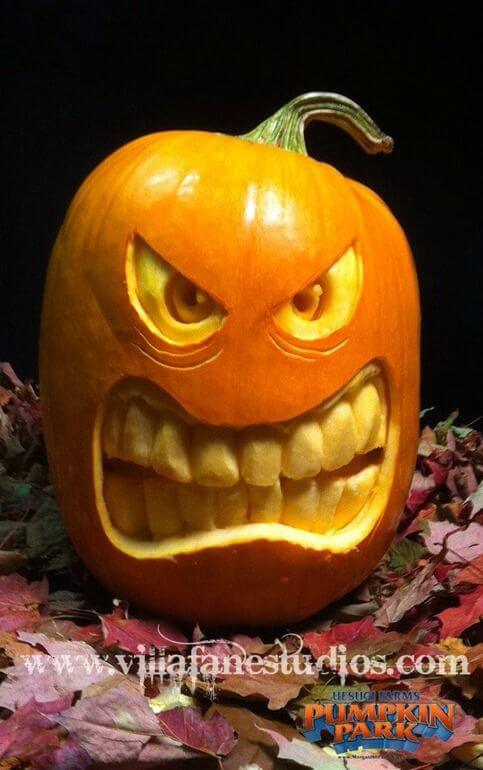 DIY Pumpkin Carving Ideas: Monster Mash