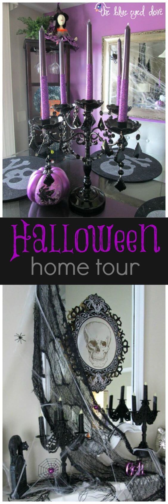 Trick Out the Fireplace | Awesome DIY Halloween Party Decor | BHG Halloween