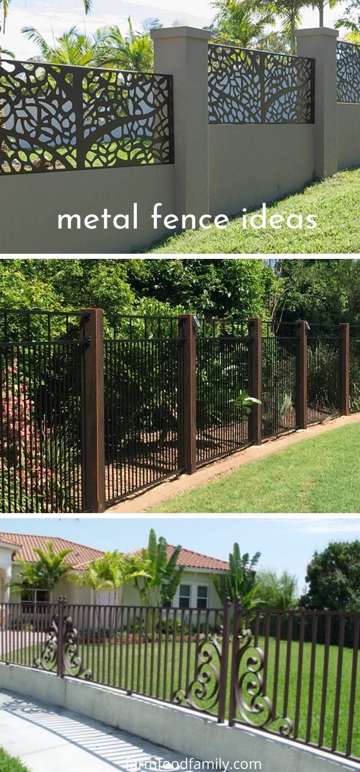 Modern and decorative fence ideas for homes