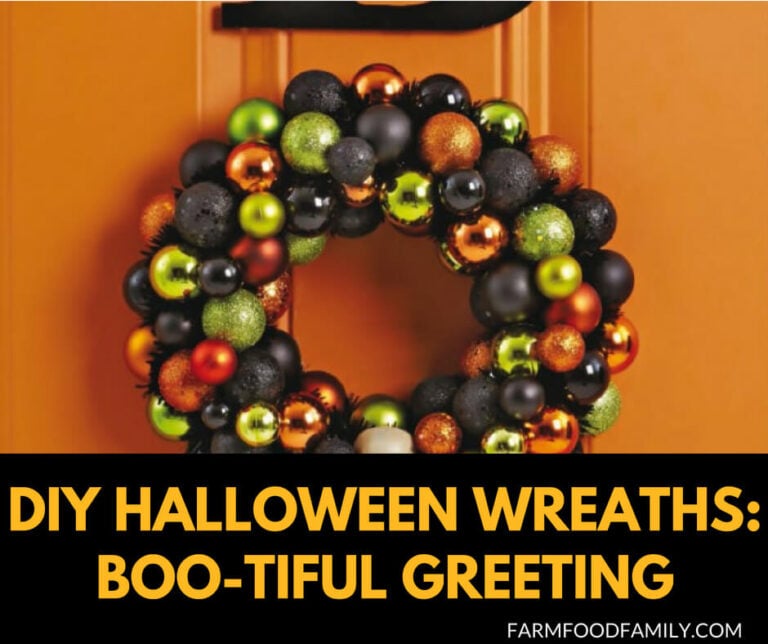 DIY Door Halloween Wreaths: Boo-tiful Greating