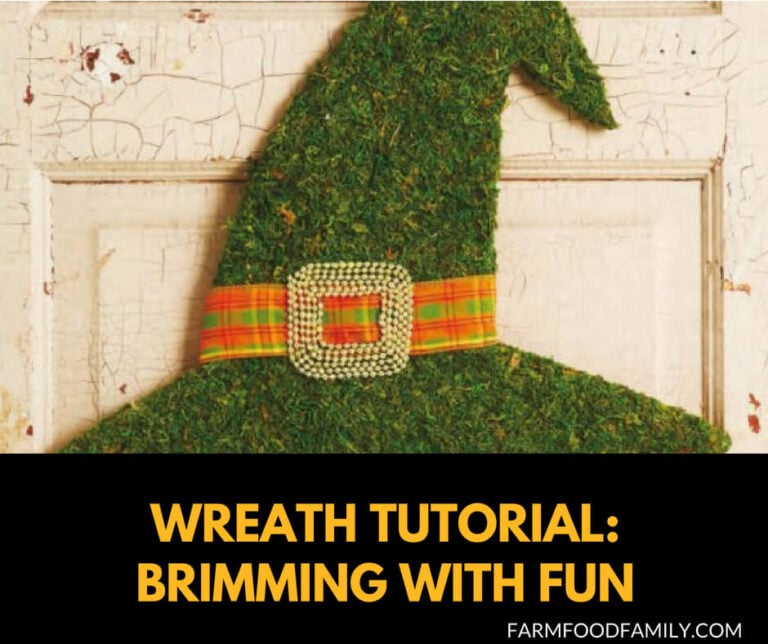 DIY Front Door Halloween Wreath Tutorial: Brimming With Fun