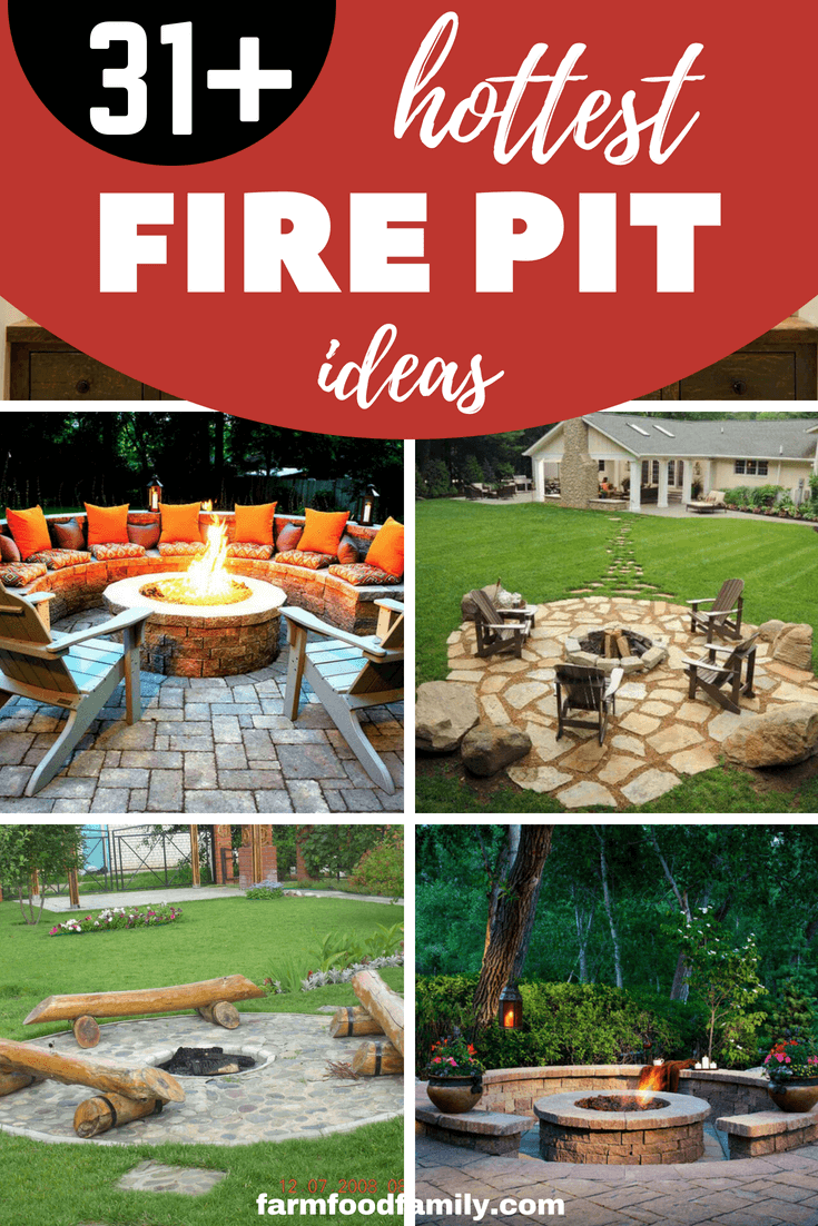 31+ Awesome Fire pit area ideas for outdoor