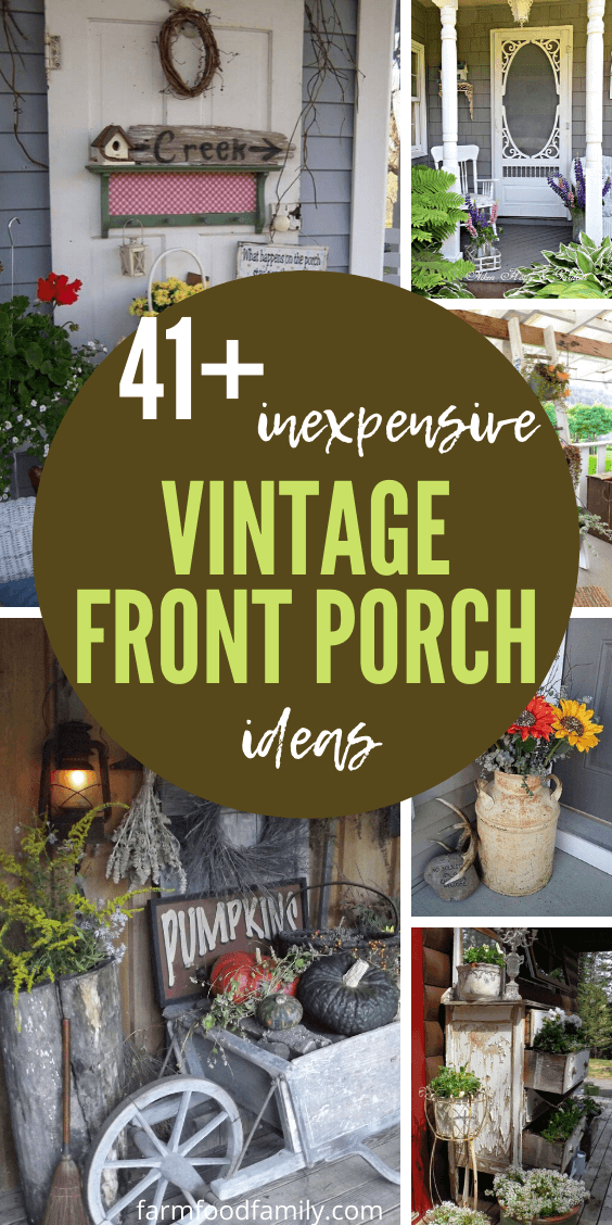 best vintage front porch ideas 4