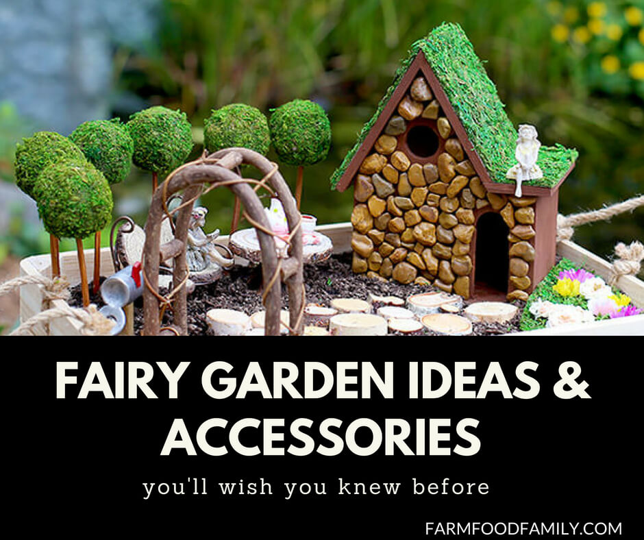 37+ DIY Fairy Garden Ideas & Accessories for landscaping