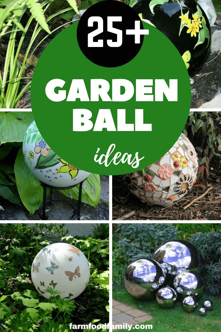 25+ DIY Garden Ball Ideas