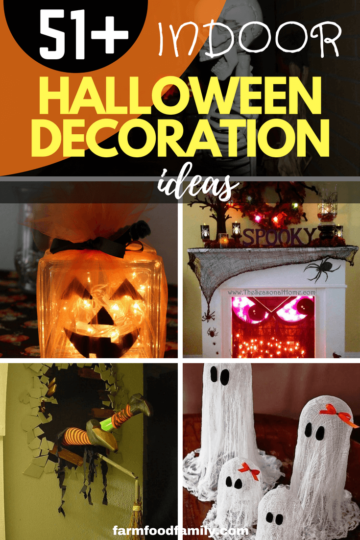 51+ DIY Indoor Halloween Decoration Ideas