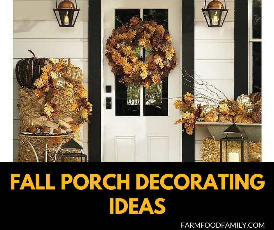 25+ Best Fall Porch Decorating Designs & Ideas