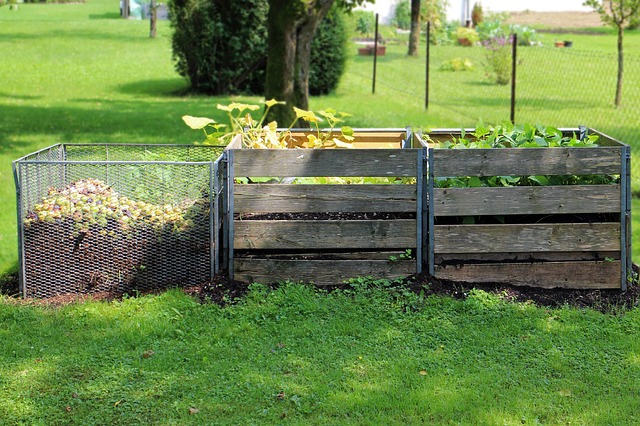 Natural garden compost