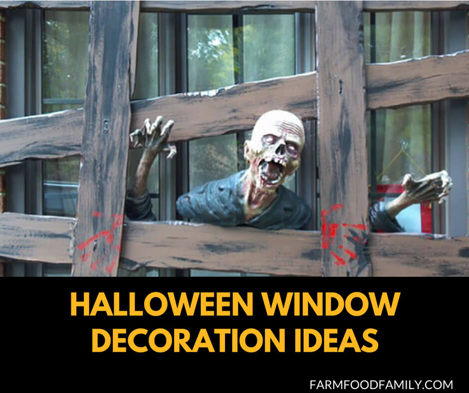 35+ Best DIY Halloween Window Decoration Ideas