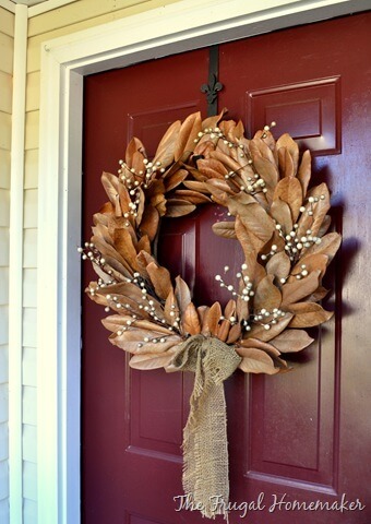 Decorating with nature | DIY Fall-Inspired Home Decorations With Leaves - FarmFoodFamily