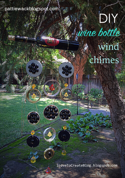 12 wine bottle garden ideas farmfoodfamily