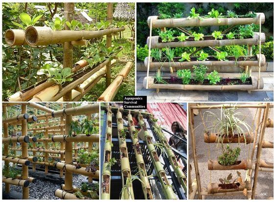 Bamboo Planter | Stunning Bamboo Craft Projects | FarmFoodFamily.com