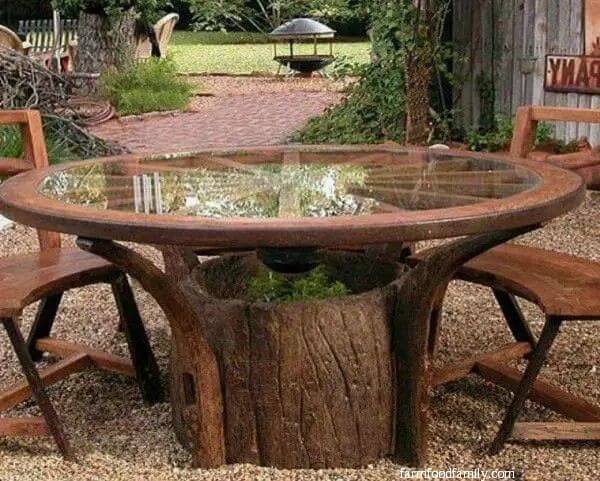 14 tree stump ideas for chairs