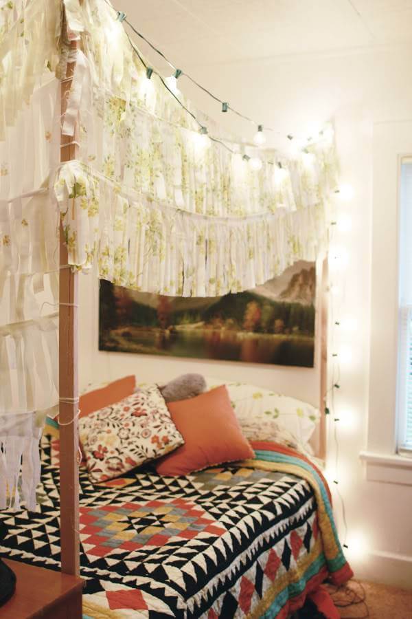 Bedroom Sneak Peek | Bohemian Chic Interior Design Ideas | FarmFoodFamily.com