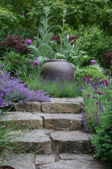 Stone Stair | Creative Garden Step & Stair Ideas | FarmFoodFamily