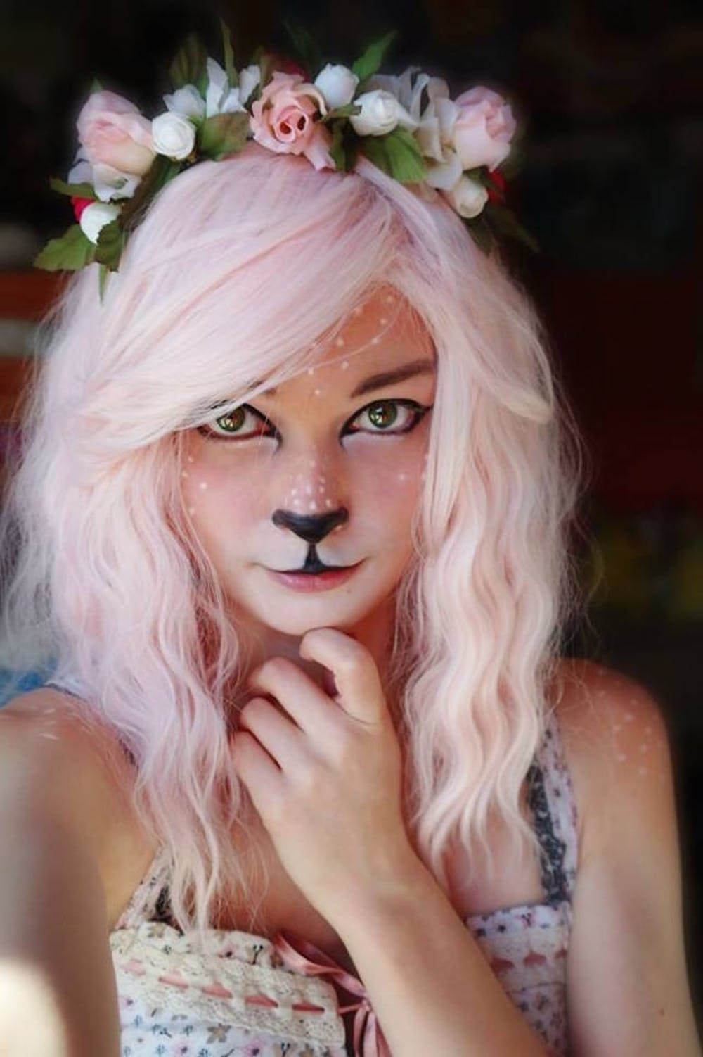 Faun Makeup | Animal Halloween Costumes for Kids, Adults - FarmFoodFamily.com