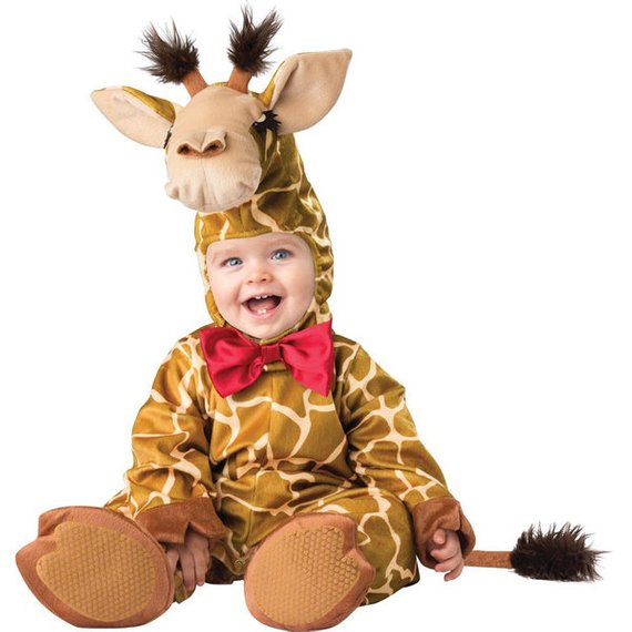 Cute Giraffe Baby Costume | Animal Halloween Costumes for Kids, Adults - FarmFoodFamily.com