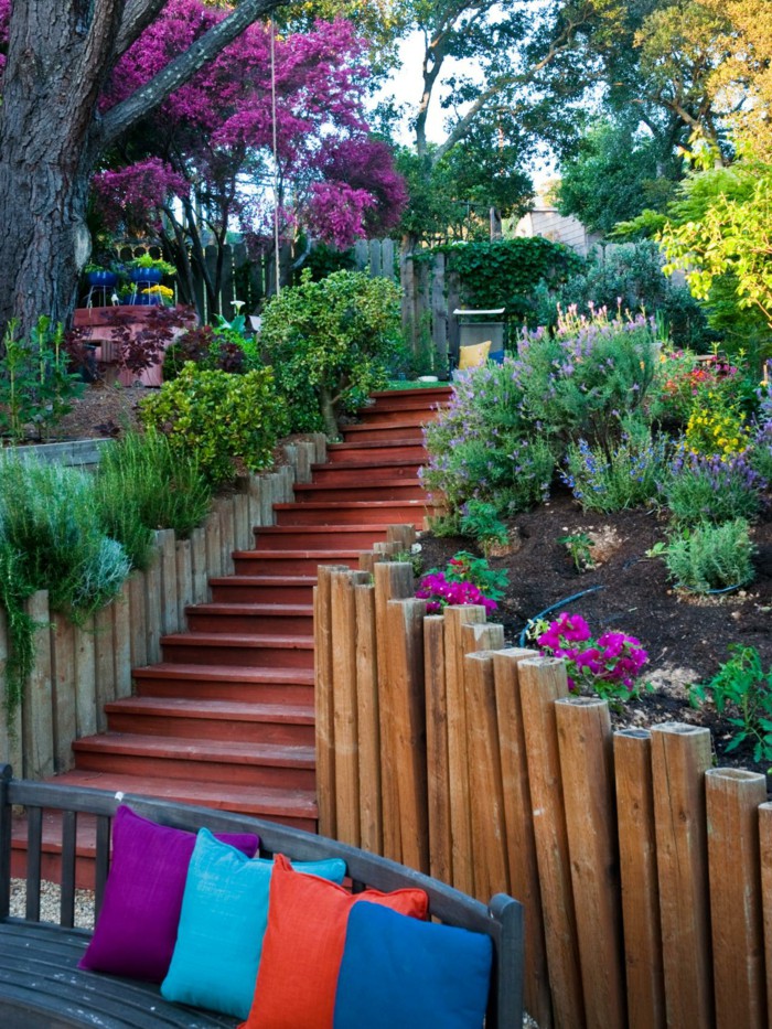 30 garden stair step ideas farmfoodfamily.com