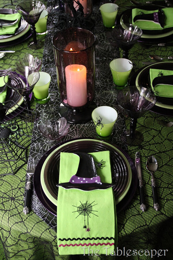 The Tablescaper | Fun & Spooky Halloween Table Decoration Ideas - FarmFoodFamily.com