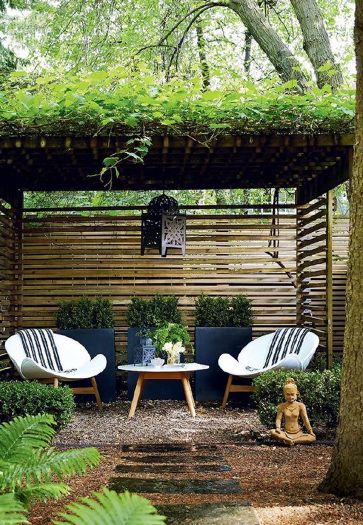 Zen Garden With Pergola | Zen Garden Designs & Ideas