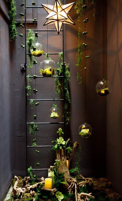 Hang a garden inside | Smart Mini Indoor Garden Ideas DIY - FarmFoodFamily.com