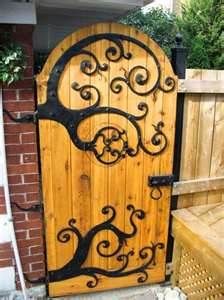 Whimsical garden gate | DIY Garden Gate Ideas