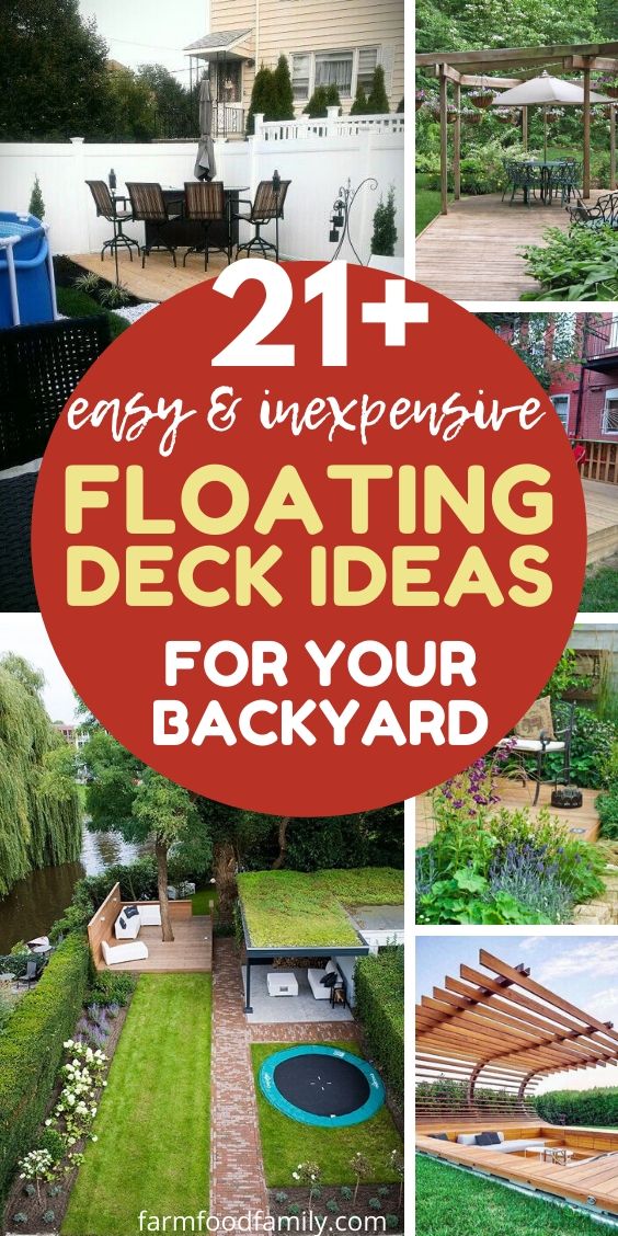 best floating deck ideas for backyard 2