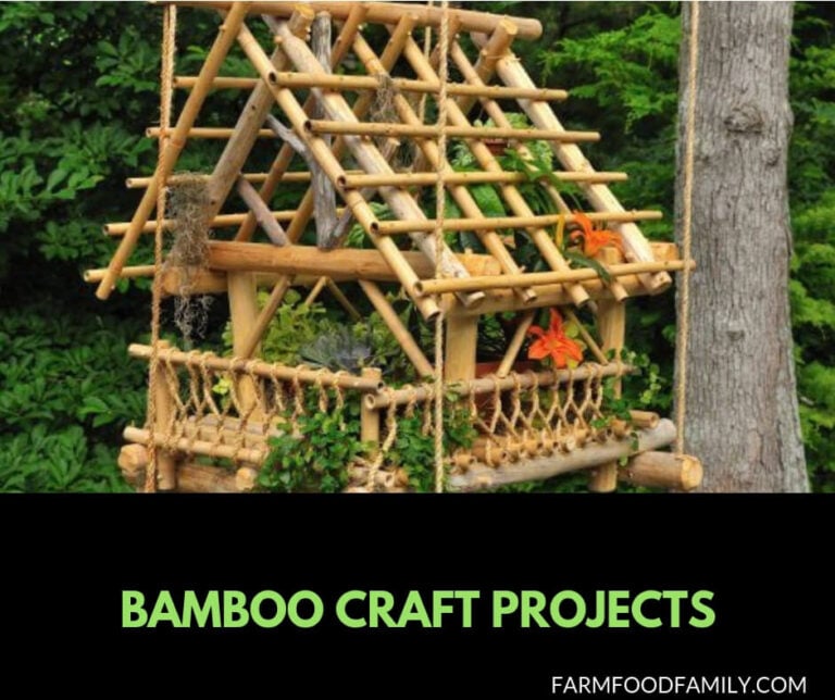 18+ DIY Bamboo Craft Projects