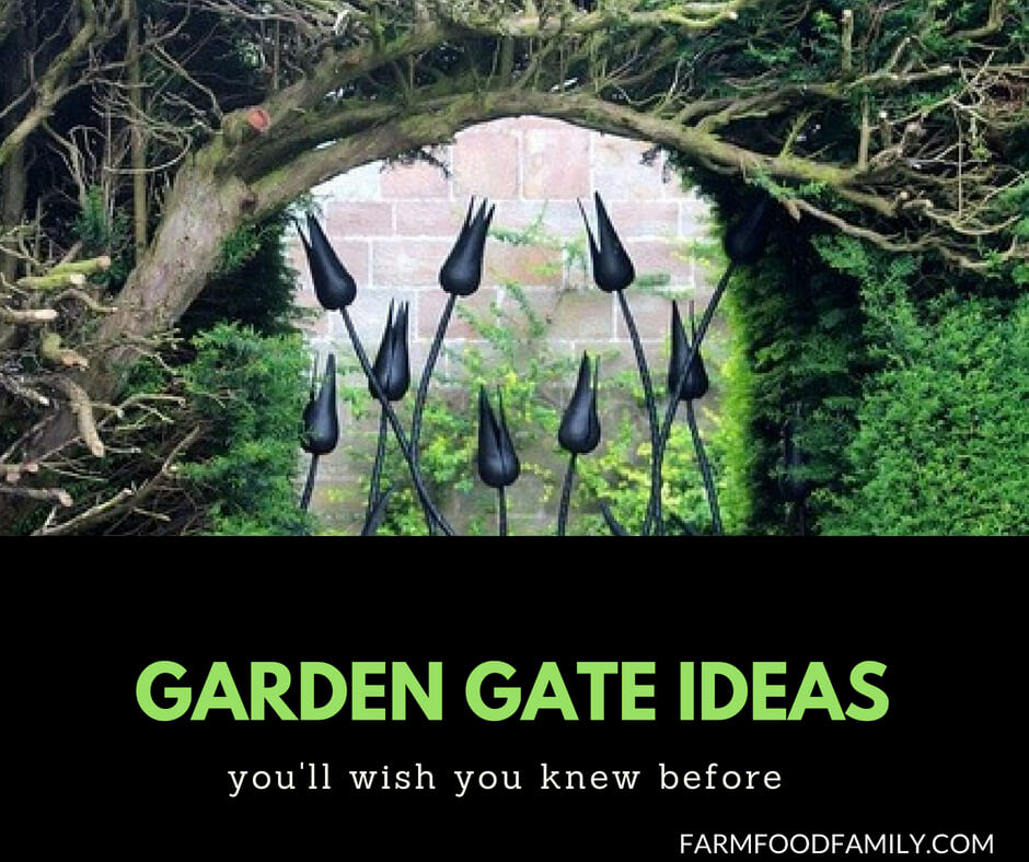 39 DIY Garden Gate Ideas and Projects