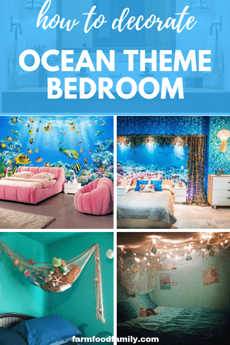 25 Ocean Themed Bedroom Ideas How To, Beach Themed Apartment Decor
