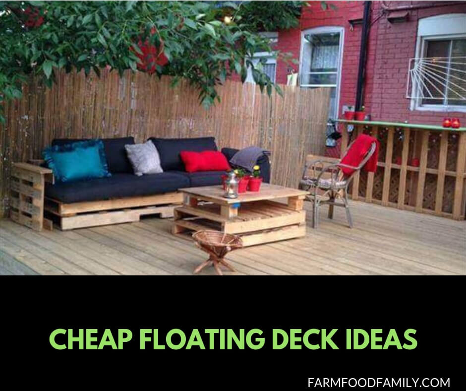 21 Cheap floating deck ideas for your backyard