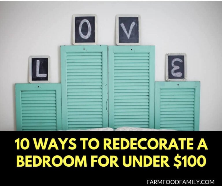 10 ways to redecorate a bedroom for under $100