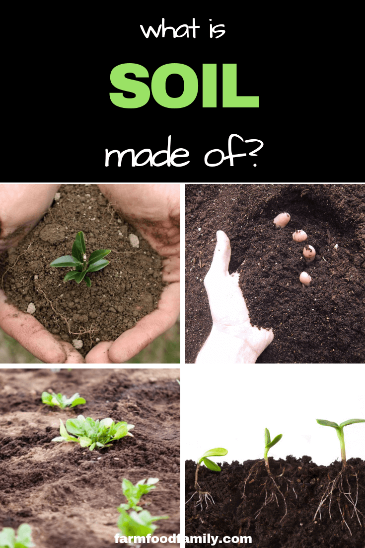 What is soil made of