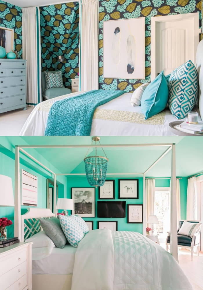 Cool contrast | Decorating Teen Bedrooms: Transforming a Child’s Room with Teenage Décor - FarmFoodFamily.com