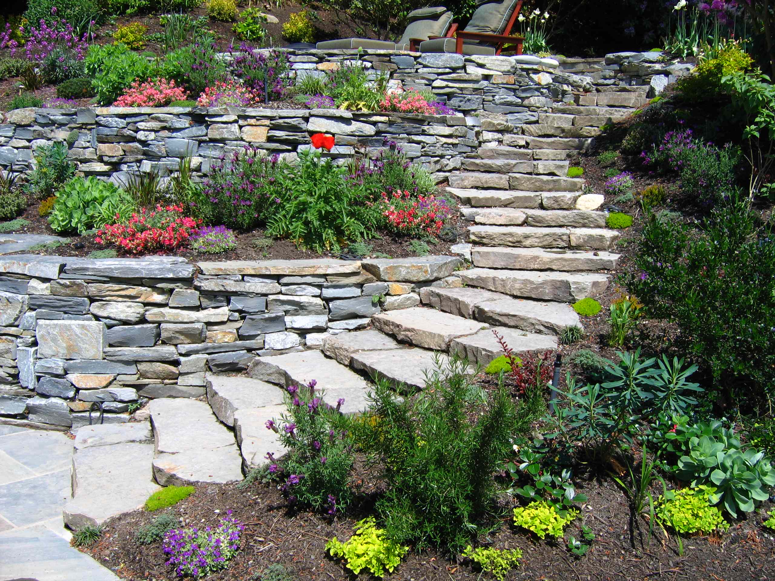 17 stone rock retaining wall ideas farmfoodfamily